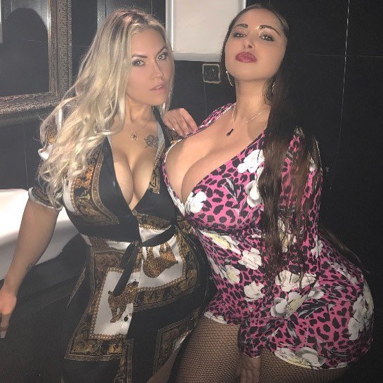 Tighten Up Big Breast - Busty Jessica Gonzales in Night Club having Big Tits Party