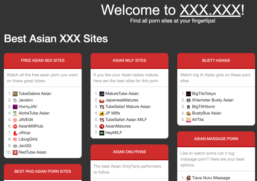 A New Place to Discover Best Busty Asian Porn Sites